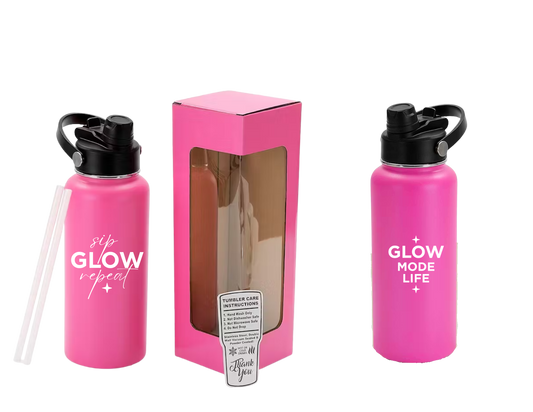 Glow Mode Hydro Water Bottle | sip GLOW repeat