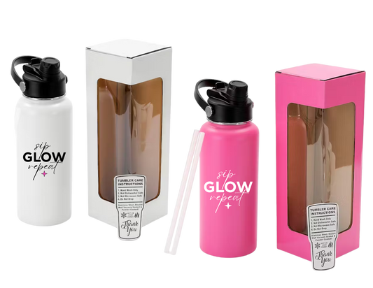 Glow Mode Hydro Water Bottle | sip GLOW repeat